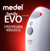Inhalator Pneumatyczno Tłokowy Medel Family Evo z Przyspieszoną Nebulizacją